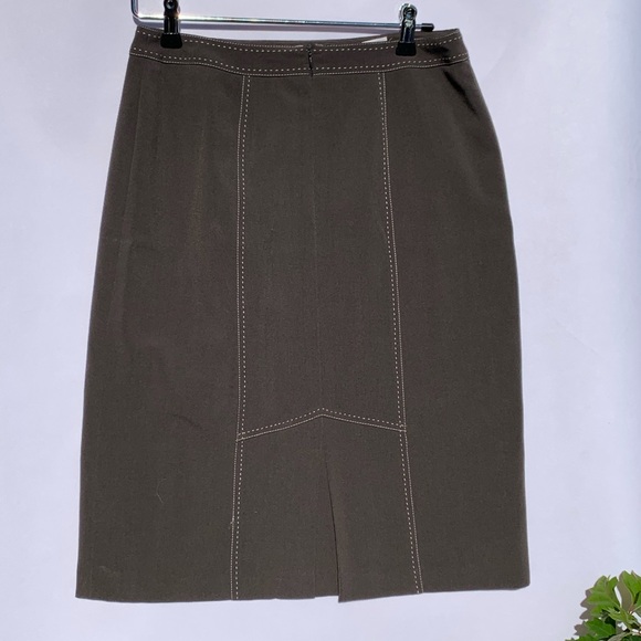 StudioPETITES Straight Black Lined Skirt Size 4 P - Picture 7 of 7